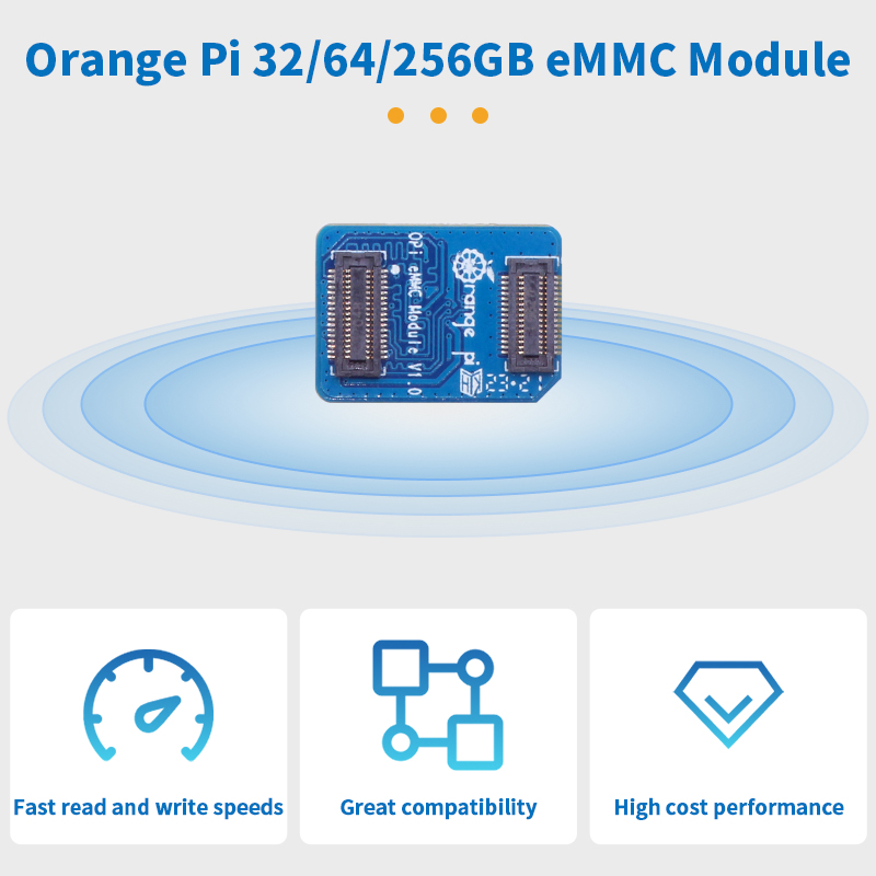 Modulo EMMC Orange Pi 32GB 64G - Orange Pi 5 Plus 32Gb recensione e prezzo